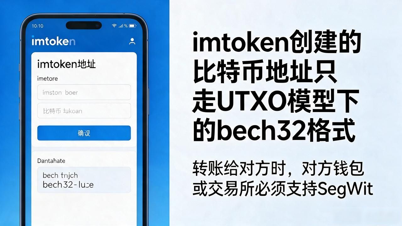 imtoken怎么创建比特币地址？完整步骤和注意事项看这里