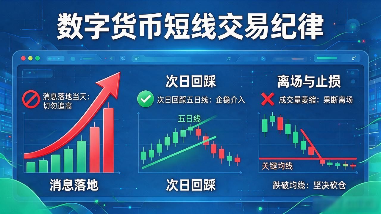 短线做数字货币概念股，盯紧这三类票，别在消息高潮当天追进去