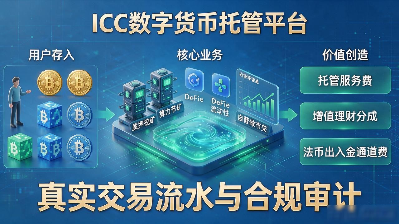 ICC数字货币托管平台运作模式：钱进去之后到底经历了什么
