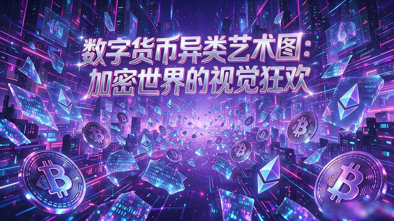 数字货币异类艺术图：加密世界的视觉狂欢
