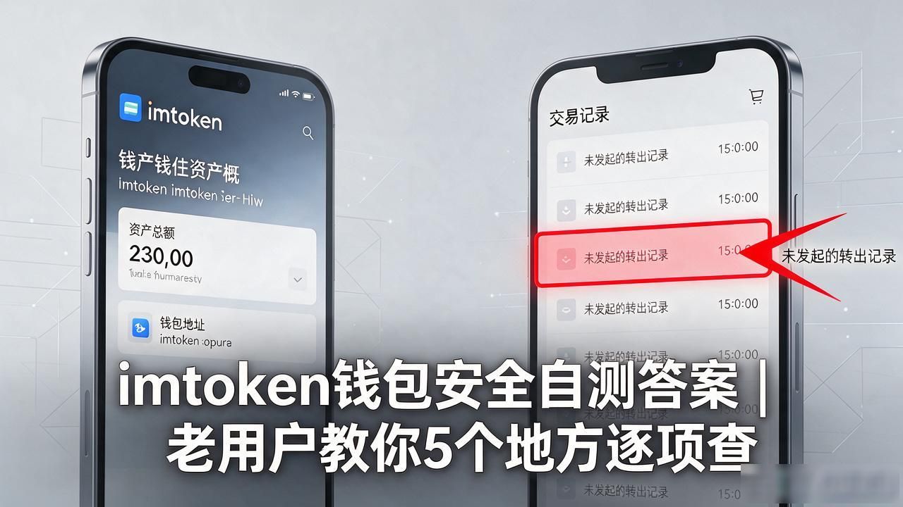 imtoken钱包安全自测答案｜老用户教你5个地方逐项查