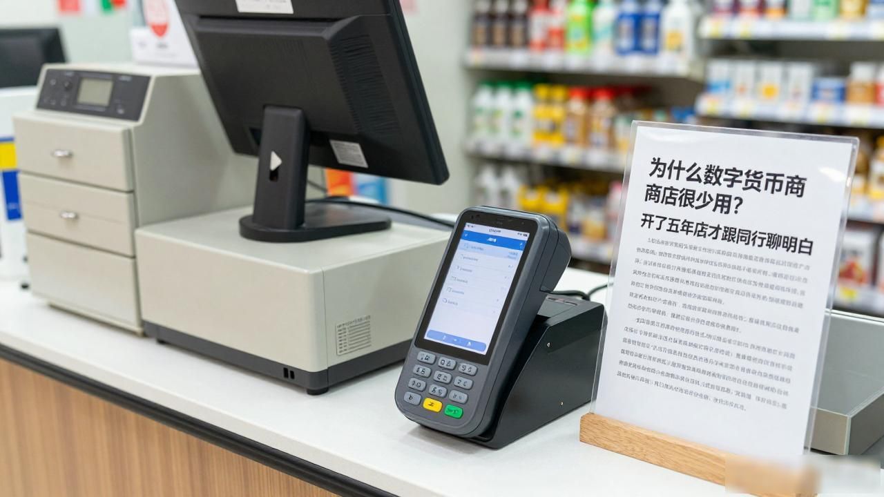 为什么数字货币商店很少用？开了五年店才跟同行聊明白