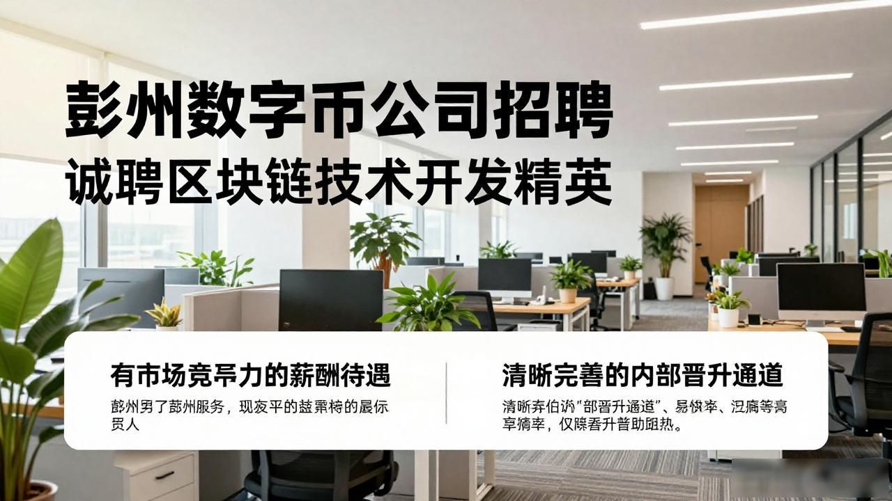 彭州数字货币公司招聘 诚聘区块链技术开发精英