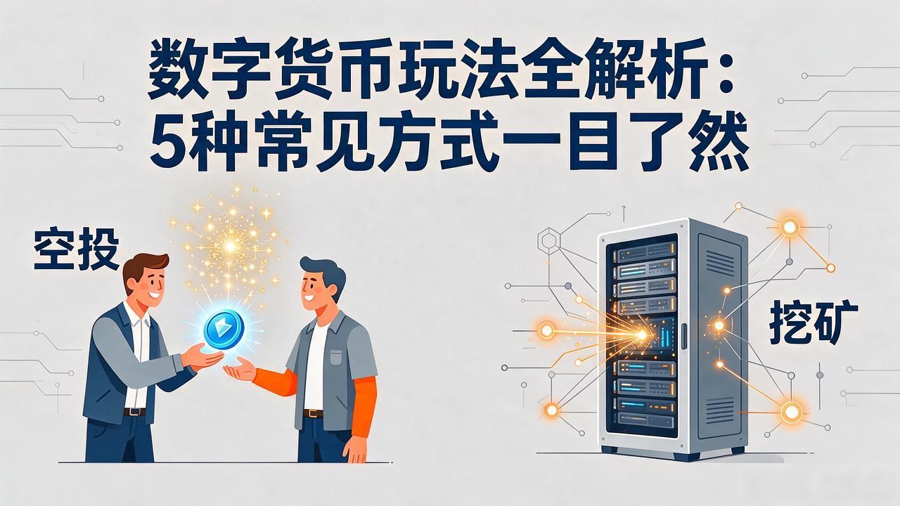 数字货币玩法全解析：5种常见方式一目了然