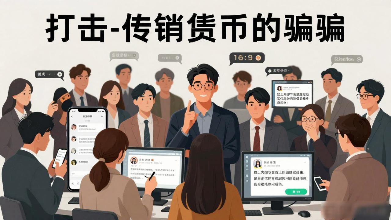 反诈民警眼中的"传销币"：不是理财是陷阱