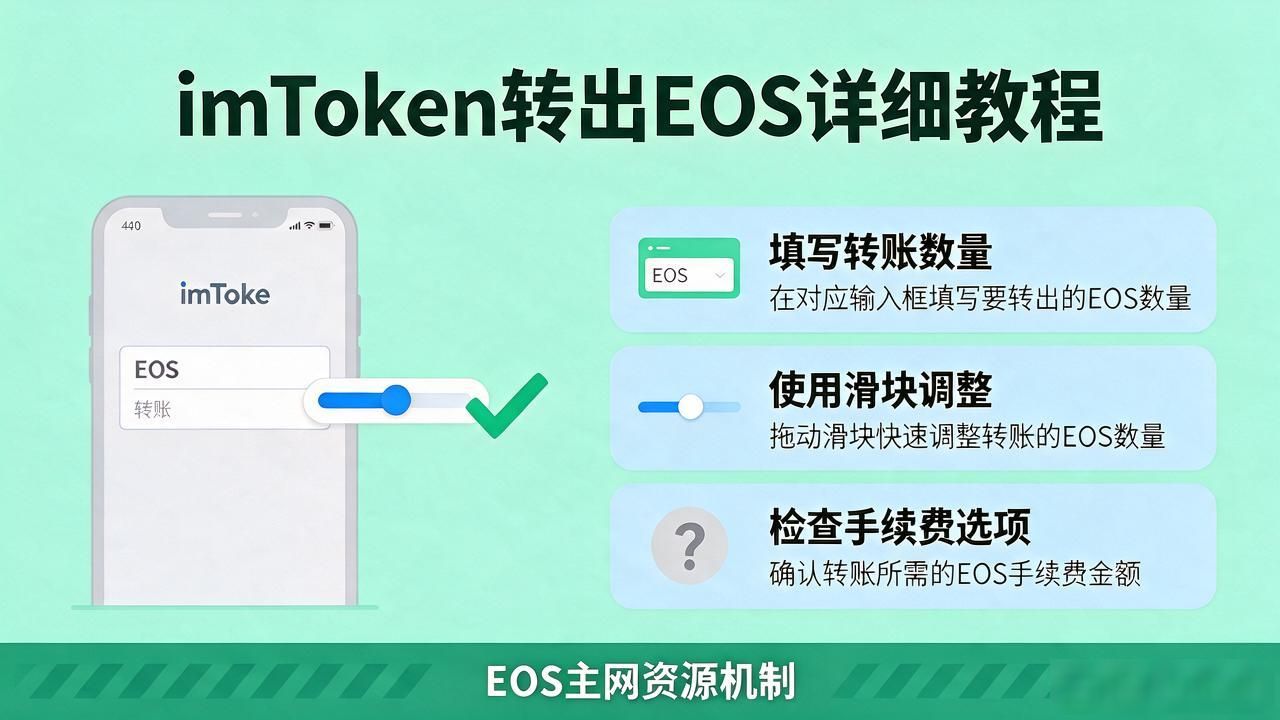 imToken转出EOS详细教程，手把手教你安全发送EOS