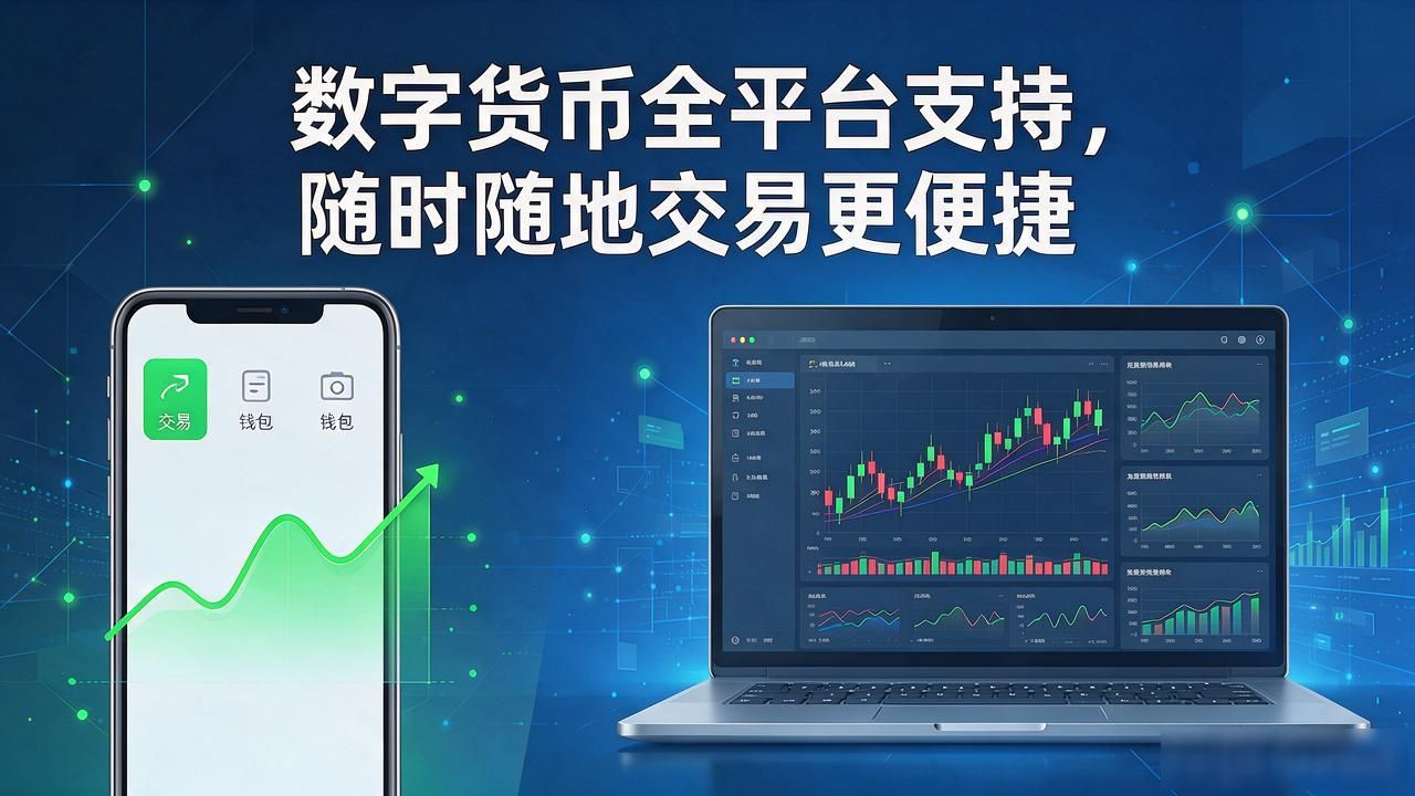 数字货币全平台支持，随时随地交易更便捷