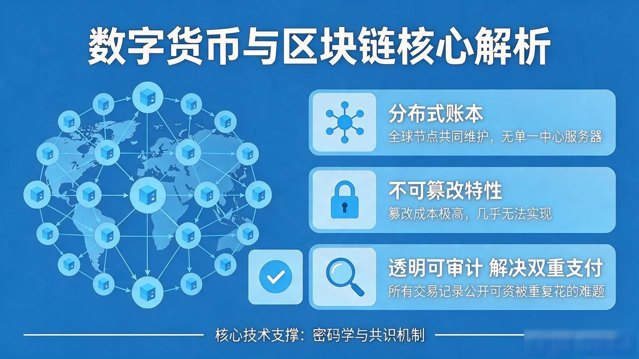 数字货币是什么？它的底层原理与构成全解析