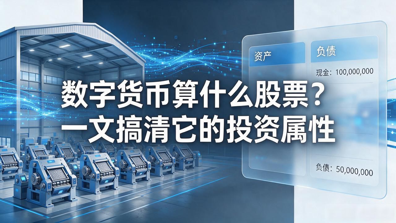 数字货币算什么股票？一文搞清它的投资属性