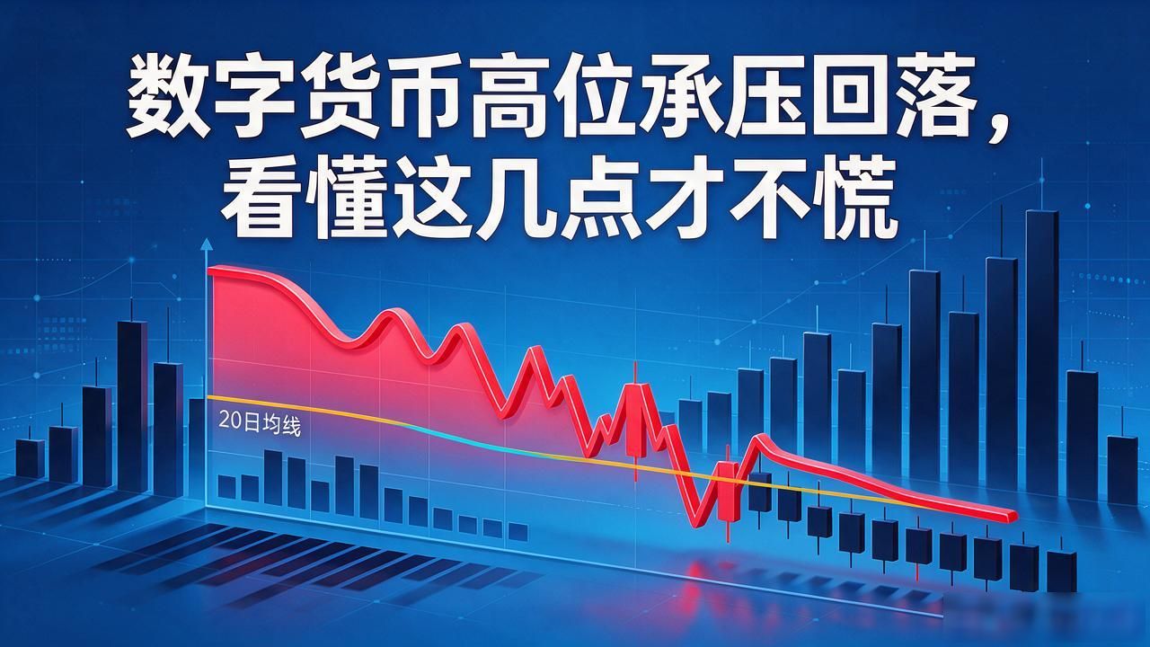 数字货币高位承压回落，看懂这几点才不慌