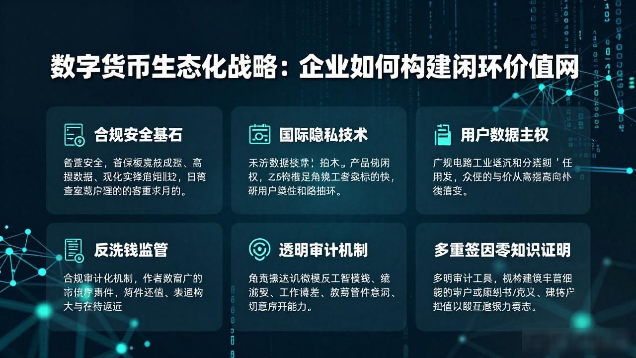 数字货币生态化战略_数字货币生态化战略_企业构建数字资产全链路布局