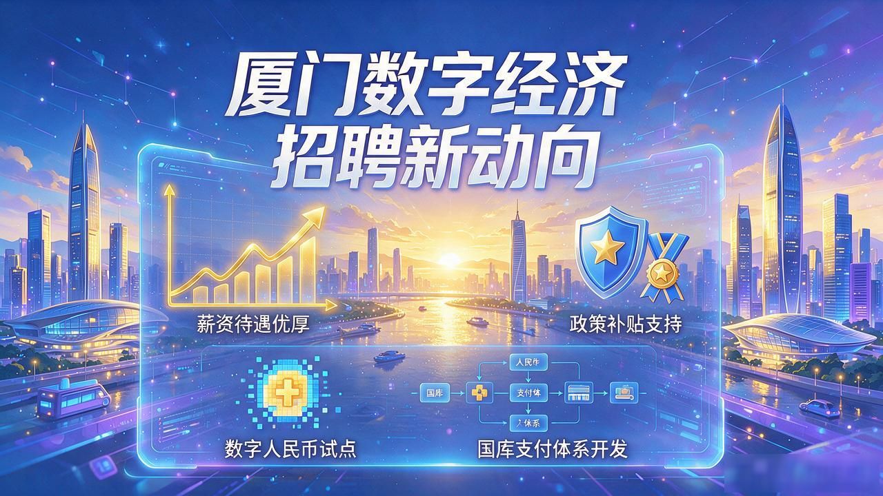 厦门数字经济招聘新动向