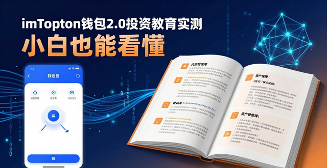 imToken钱包2.0投资教育实测：小白也能看懂的区块链入门指南