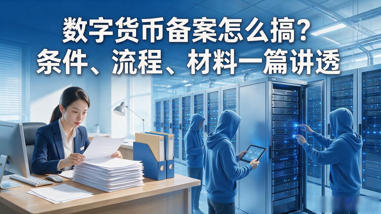 数字货币备案怎么搞？条件、流程、材料一篇讲透