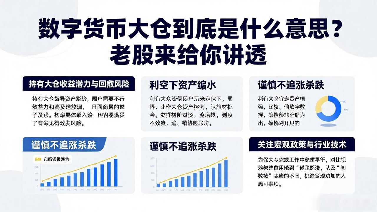 持有大量数字货币_大仓定义及风险_数字货币大仓什么意思