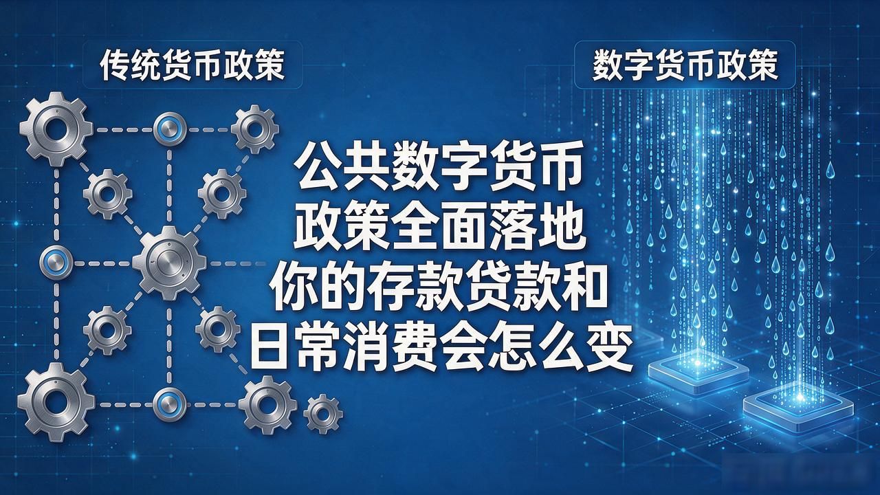 公共数字货币政策全面落地 你的存款贷款和日常消费会怎么变