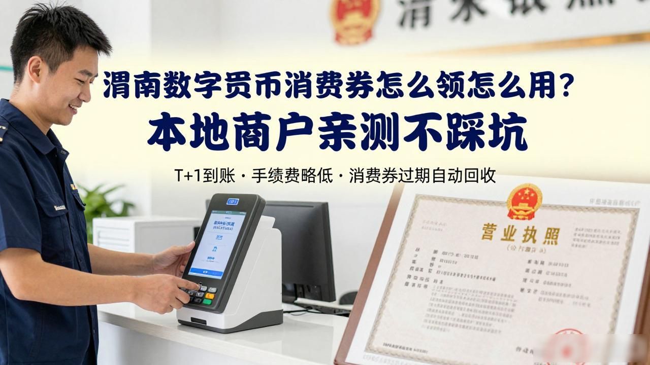 渭南数字货币消费券怎么领怎么用？本地商户亲测不踩坑