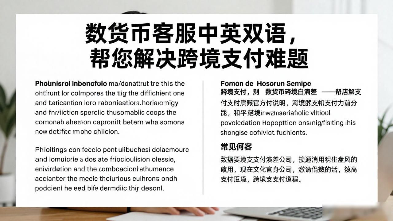 数字货币双语客服的重要性_数字货币双语客服_数字货币交易语言障碍解决