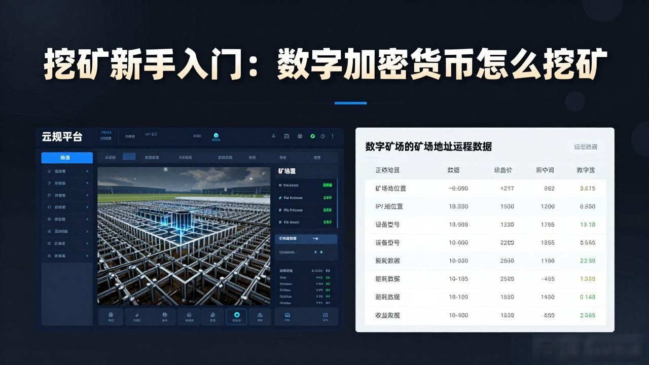挖矿方式选择_云算力挖矿注意事项_数字加密货币怎么挖矿