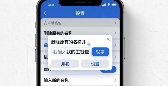 imToken安卓版钱包改名教程，轻松设置钱包名称